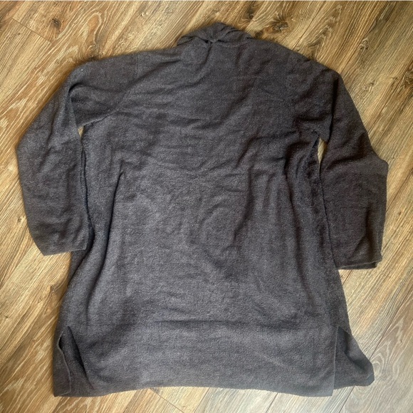 Barefoot Dreams Cozy Chic Lite Long Cardigan Grey Women’s Size Large - Picture 7 of 8